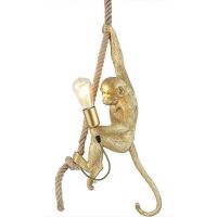 Abruzzo Monkey lampa wisząca 1x40 W złota ABR-KAR-G