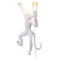 Abruzzo Monkey lampa wisząca 1x40 W biała ABR-KAR3-B