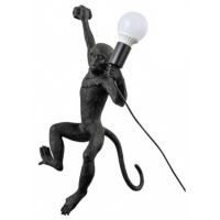 Abruzzo Monkey lampa wisząca 1x40 W czarna ABR-KAR3-C