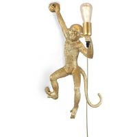 Abruzzo Monkey lampa wisząca 1x40 W złota ABR-KAR3-G