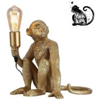 Abruzzo Monkey lampa stołowa 1x40 W złota ABR-KARD4-G