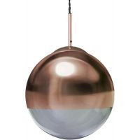 Abruzzo Arteo lampa wisząca 1x40W mosiądz/przezroczysty ABR-LWA-E27