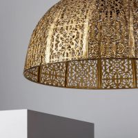 Abruzzo Maestro Emma lampa wisząca 1x40W złoty ABR-LWE-E27