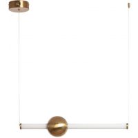 Abruzzo Macchinetta lampa wisząca 1x14 W złota ABR-LWL-MACH-14W