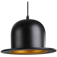 Abruzzo Retro lampa wisząca 1x20 W czarna-złota ABR-LWRH-E27