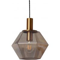 Abruzzo Baciata lampa wisząca 1x60 W bursztynowa ABR-LWS-A-BAC