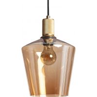 Abruzzo Incanto lampa wisząca 1x20 W bursztynowa ABR-LWS-A-INC