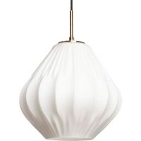 Abruzzo Dizzaro lampa wisząca 1x40 W biała ABR-LWSM-DIZZ