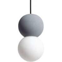 Abruzzo Duo lampa wisząca 1x15 W szary/popielaty ABR-LWSM-DIZZ4