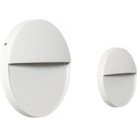 Abruzzo Lunaria lampa przypodłogowa zewnętrzna x10 W biały ABR-LZKO-B