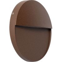 Abruzzo Lunaria lampa przypodłogowa zewnętrzna 1x W brązowy ABR-LZKO-BR