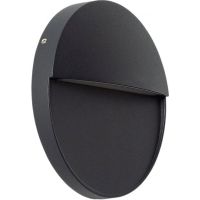 Abruzzo Lunaria lampa przypodłogowa zewnętrzna 1x6 W czarny ABR-LZKO-C