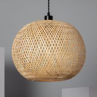 Abruzzo Boho lampa wisząca 1x40 W drewno ABR-NLW28-BH-E27