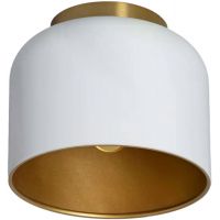 Abruzzo Mistica Accardi lampa podsufitowa 1x40W biały/złoty ABR-PA-E27