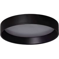 Abruzzo Nero plafon 1x21W LED czarny ABR-PLON-20W-CCT