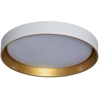 Abruzzo Royal Roma plafon 1x31W LED biały/złoty ABR-PLR-Z-30W-CCT