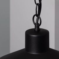 Abruzzo Retro lampa wisząca 1x40 W czarna ABR-RRF-E27