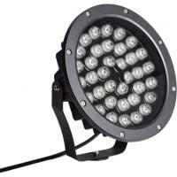 Abruzzo Rosabella naświetlacz 24 W 3000K czarny ABR-RZR-24W