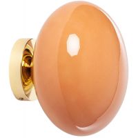 Abruzzo Sfero kinkiet 1x20 W złoty-pomarańczowy ABR-KCRS