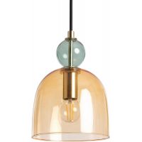 Abruzzo Koloreno lampa wisząca 1x20 W złota-bursztynowa ABR-KOLO1-A
