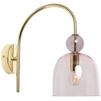 Abruzzo Koloreno kinkiet 1x20 W złoty-fioletowy ABR-KOLOK-F