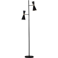 Abruzzo Salvatore lampa stojąca 2x20 W czarna-złota ABR-LPS2XE27