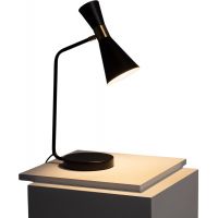 Abruzzo Salvatore lampa biurkowa 1x20 W czarna-złota ABR-SLSAE27