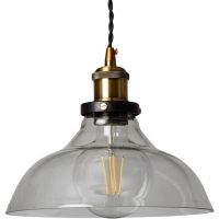 Abruzzo Hinti lampa wisząca 1x20 W czarna ABR-SLWH