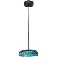 Italux Colle lampa wisząca 1x12 W zielona PND-48529-BK-BLU