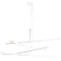 Aldex Tubo 10 lampa wisząca 10x40W biała 1072M