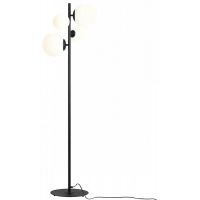 Aldex Bloom lampa stojąca 2x40W+2x60W czarna/biała 1091A1