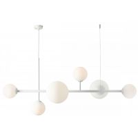 Aldex Dione 6 lampa wisząca 4x10W+2x15W biała 1092K