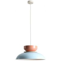 Aldex Aldo lampa wisząca 1x15 W light baby blue/coral 1152G29_11_J