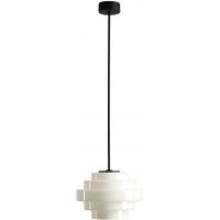 Aldex Filo Milky lampa wisząca 1x15 W biała 9001PL_G1_M