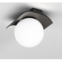 Aqform Modern Ball lampa podsufitowa 1x8W czarna struktura 46970-L930-D0-00-12