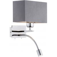 Argon Bill kinkiet 2x15 W chrom-szary 1053