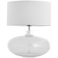 Argon Sekwana lampa stołowa 1x15W biały/przezroczysty 3051