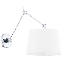 Argon Zakyntos kinkiet 1x15W biały/chrom 3545