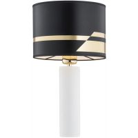 Argon Almada lampa stołowa 1x15W czarny/biały 4232