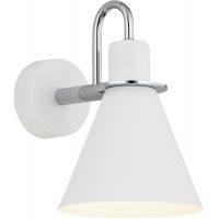 Argon Beverly kinkiet 1x15W biały/chrom 4705