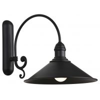 Argon Erba kinkiet 1x15W czarny 633