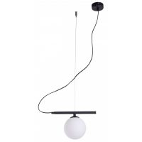 Aldex Beryl lampa wisząca 1x10 W czarna 1006G1