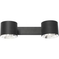 Aldex Bot kinkiet 2x35 W czarny 1047D