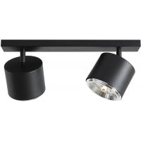 Aldex Bot lampa podsufitowa 2x35 W czarna 1047PL_H