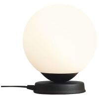 Aldex Ball lampa stołowa 1x15 W czarna 1076B1_M