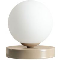 Aldex Ball lampa stołowa 1x10 W beżowa 1076B17_S