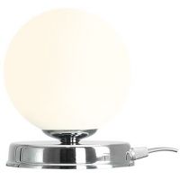 Aldex Ball lampa stołowa 1x10 W chrom 1076B4_S
