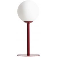 Aldex Pinne lampa stołowa 1x15 W czerwona 1080B15