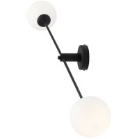 Aldex Ohio kinkiet 2x10 W czarny 1081D1