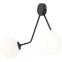 Aldex Holm kinkiet 2x10 W czarny 1082D1